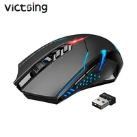 VicTsing PC066 Wireless Mouse 2 4Ghz Noiseless Gaming Mice Buttons Adjustable DPI 2400 Computer Mouse For Laptop Gamer