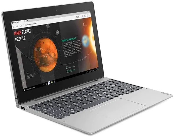 Симпатичный ноутбук Lenovo 2 в 1 10 дюймовый Планшет IdeaPad D330 с Windows + клавиатура