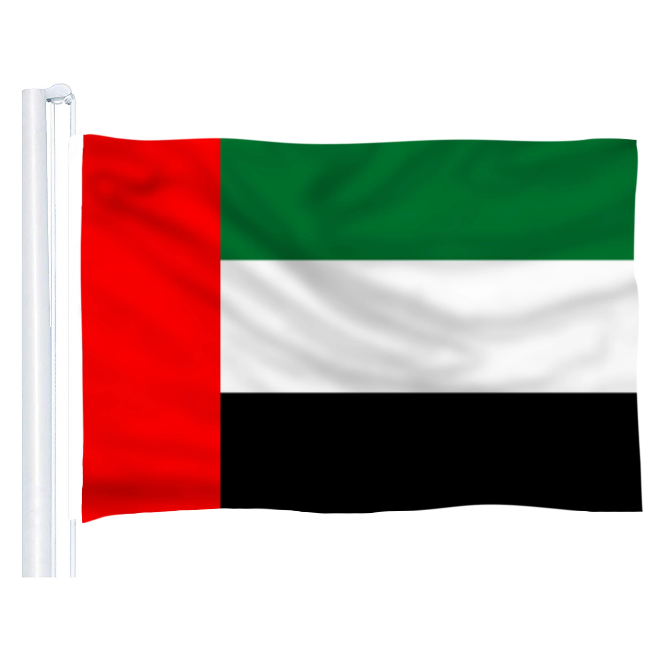 2017 флаг ОАЭ Объединенные Арабские Эмираты полиэстер 5*3 фута 150*90 см Высокое