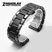 ceramics watchband for huawei gt2 gt strap glory magic dream with metal ceramic smart sports watch watch2 pro bracelet 42 46m