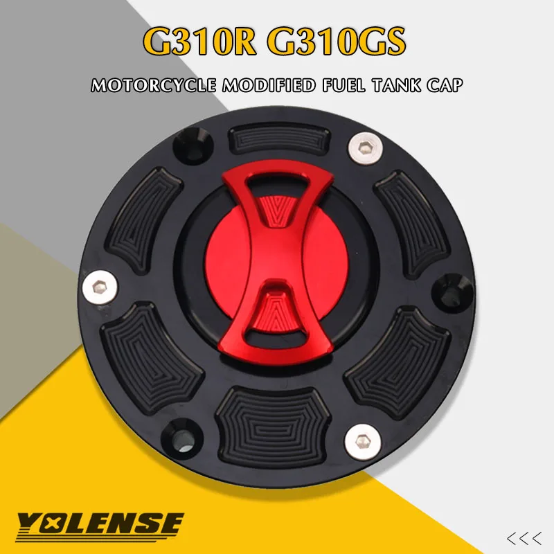 

2022 For BMW G310R G310GS G310 R GS 2017-2021 2020 2019 Motorcycle CNC Aluminum Fuel Tank Cap Gas Oil Tank Cover Petrol Cover