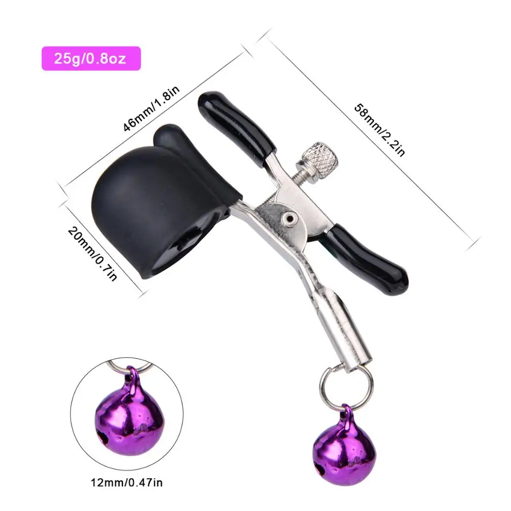 Зажим для сосков массажный стимулятор груди зажим SM секс товары взрослых игрушки