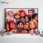 Алмазная 5D картина сделай сам из Диснея, алмазная вышивка принцессы для селфи, мозаика для изобразительного искусства, вышивка крестиком ручной работы, строительный подарок