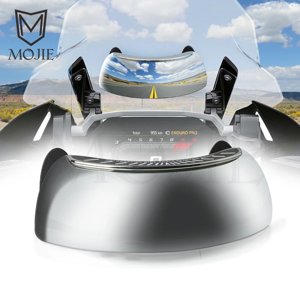 Мотоциклетное безопасное зеркало заднего вида с поворотом на 180 градусов