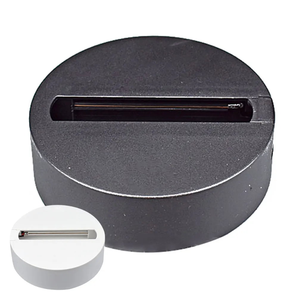 Горячий круглый светодиодный потолочный светильник трек бокс люстры лампа база