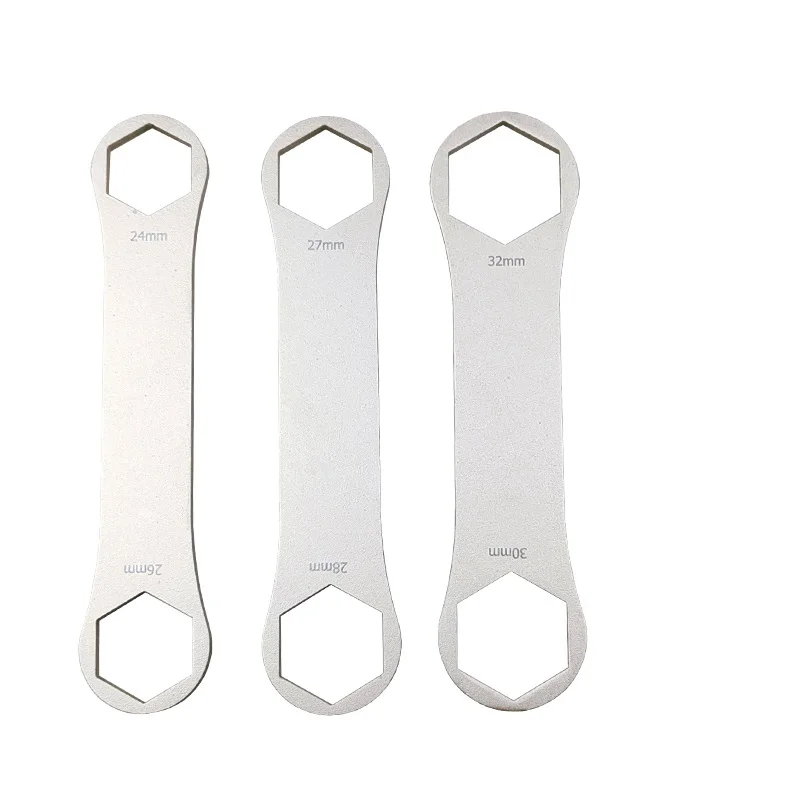 

Hot AD-Bike Bicycle Fork Cover Disassembly Wrench Stainless Steel Multifunctional Wrench