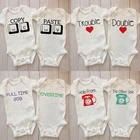 Twin объявление беременности комбинезон Пол нейтральный от Carter's, детский костюмчик, Twin подарка на празднование в честь будущего рождения ребенка близнецов новорожденный подарок