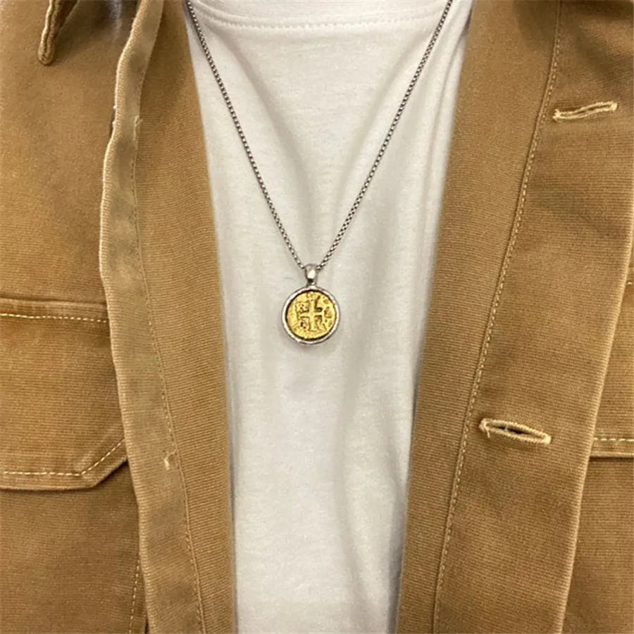 2021 взрывное ожерелье от сглаза Греческий крест с затонувшим кораблем