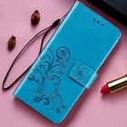 Кожаный чехол-бумажник с подставкой в виде цветка для Tecno KC2 KD7H LA6 Spark 2 3 Pro 4 Lite 5 6 Go Spark Plus L9