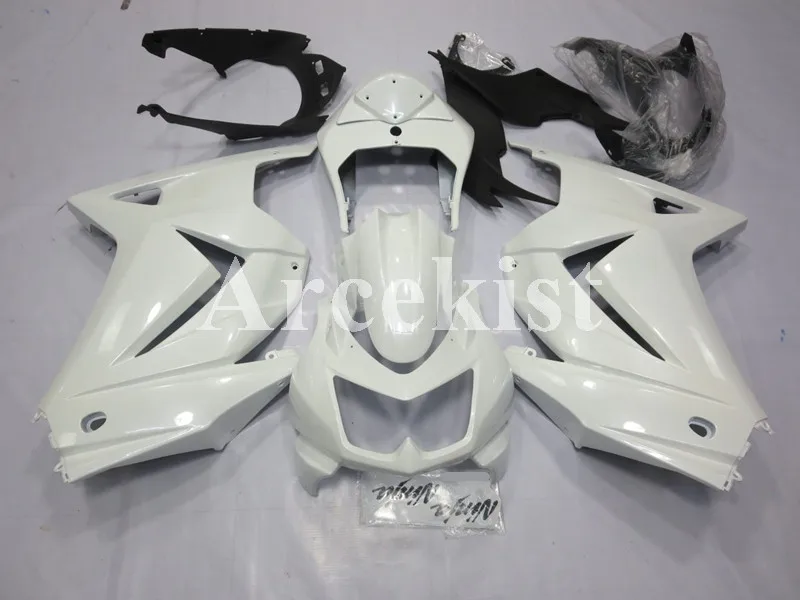 

New style ABS whole Fairings kits for KAWASAKI Ninja 250 2008-2014 ZX 250R EX250 08 09 10 11 12 13 14 Bodywork set white