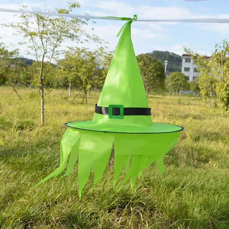 

Halloween Decoration Led Lights Witch Hats Halloween Cosplay Props Tree Hanging Ornament Outdoor Halloween Party Decor Supplies