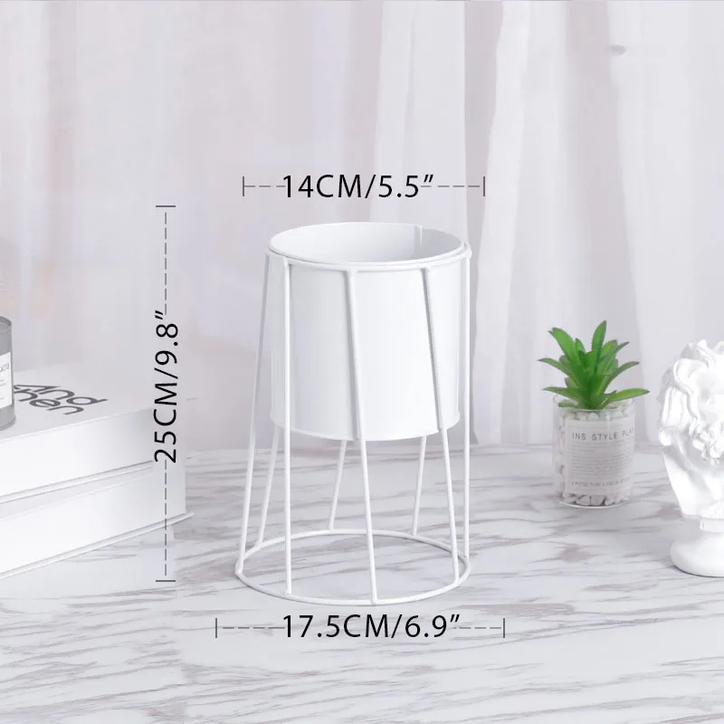 Strongwell скандинавский Железный цветочный горшок для цветов в ванну Оловянное