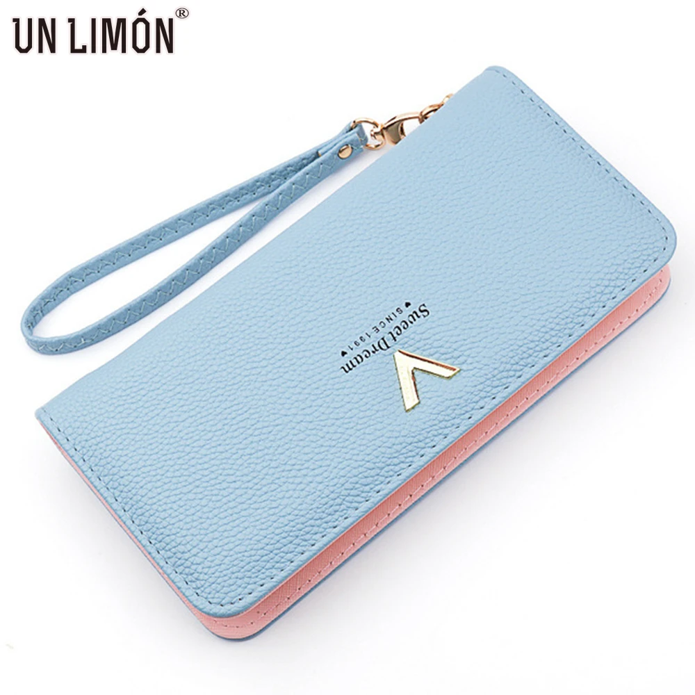 

UNLIMON Новый 2019 женский кошелек сумка для карт Многофункциональный длинный кошелек