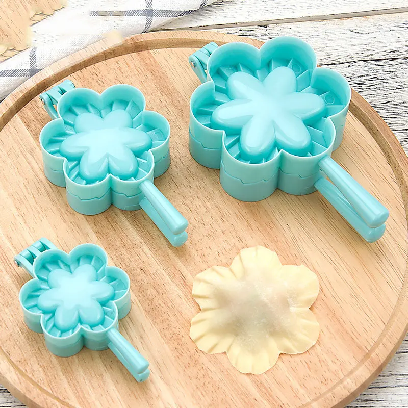 1Pc Dumpling Maker Device Dumpling Molds Plastic Dough Press Easy DIY Dumpling Jiaozi Maker Mould Cooking Kitchen Appliances