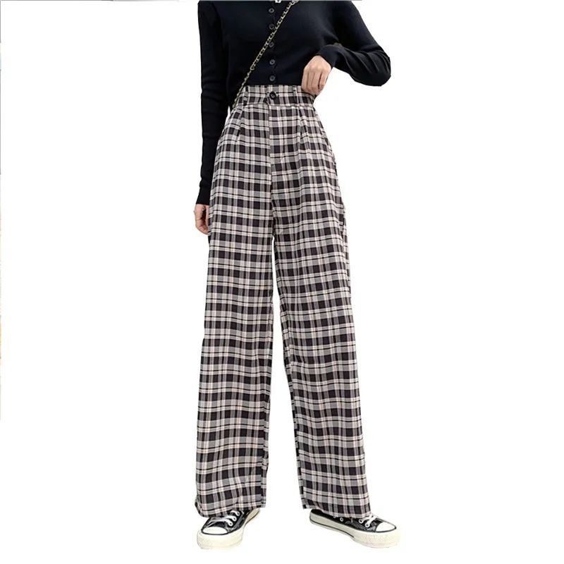 

Sweatpants Women Clothes Pants Streetwear 2020 Winter Fashion Korean Style Wide Leg Harajuku Baggy Black High Waisted Vintage