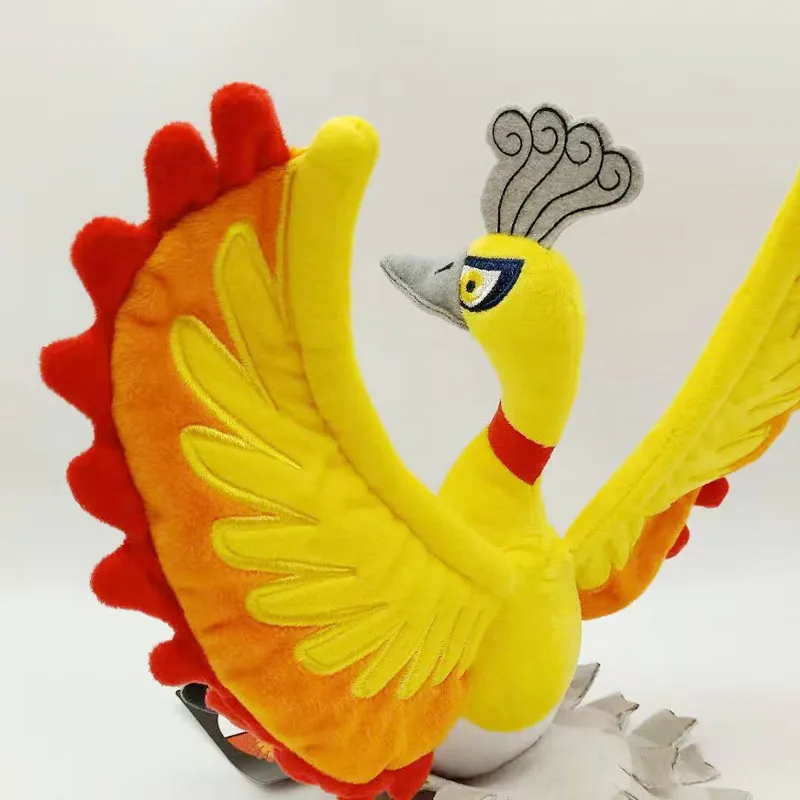 Takara Tomy Anime игрушка Покемон Ho Oh плюшевая игрушечная кукла отличный день рождения