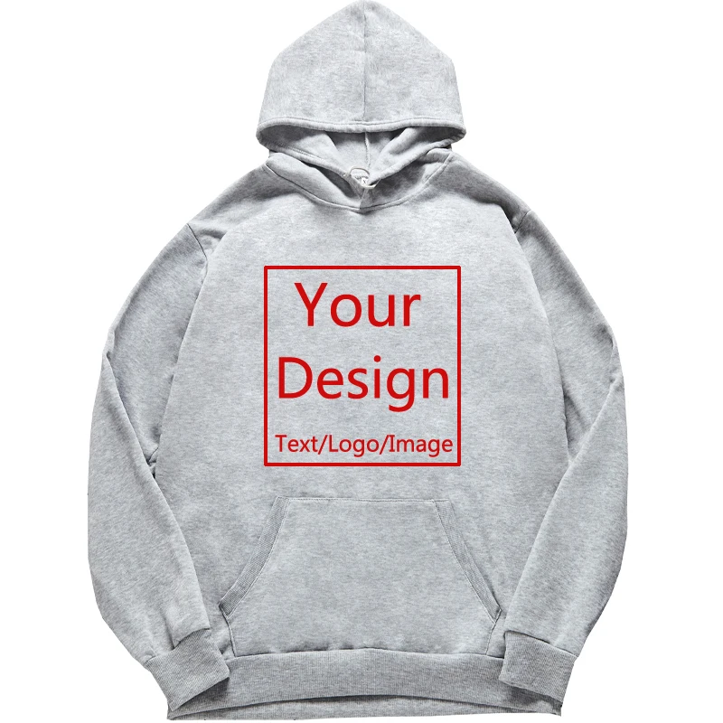 

2021 men/women custom hoodie text logo image printing high quality clothing custom sports leisure sweatshirt size