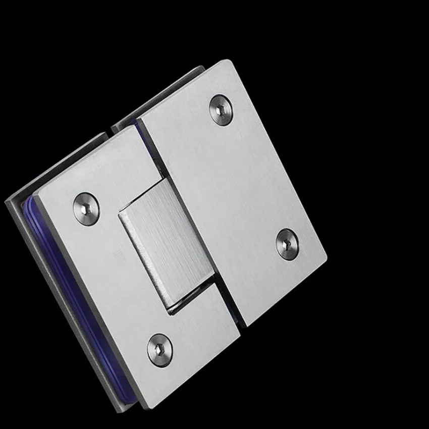 Сверхмощный 180 градусов Стекло со стеклянными дверцами зажим настенный душевые