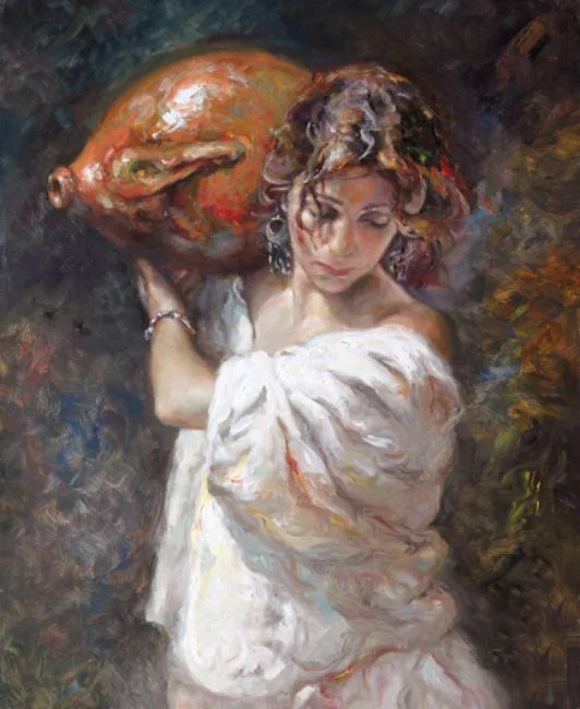 Идеальная ручная роспись на холсте художника: воспроизведение произведений