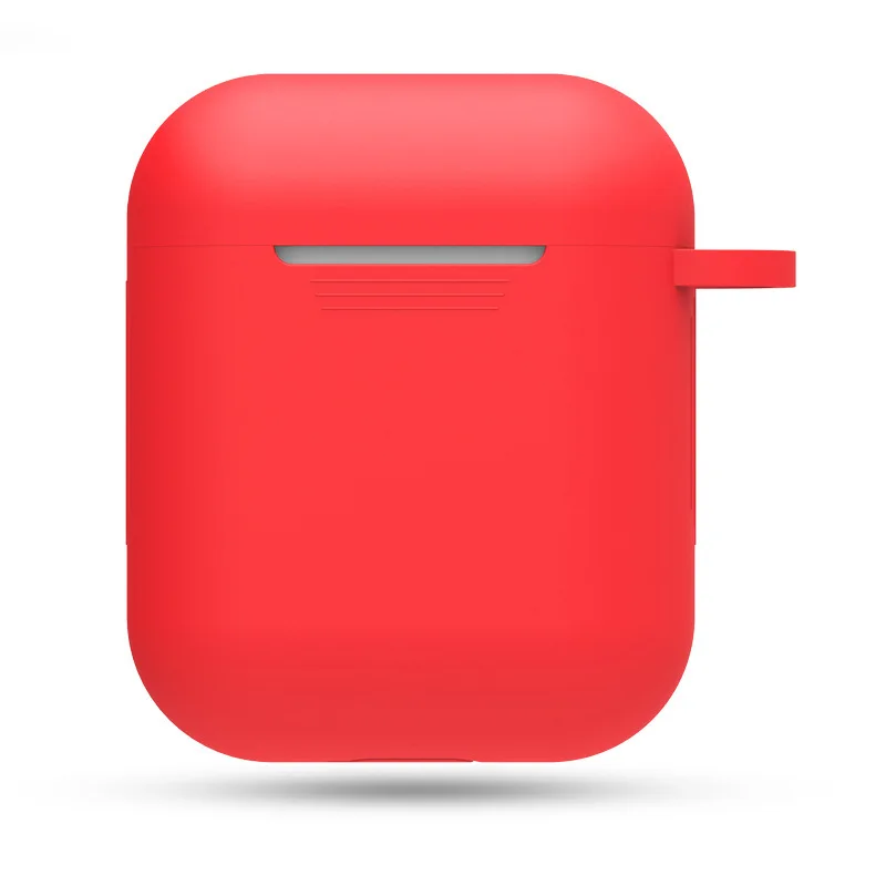 Silicone Shock Proof Protective Case Holder Shell Cover Glow in the Dark for Apple AirPods Wireless Earphone Accessories | Электроника