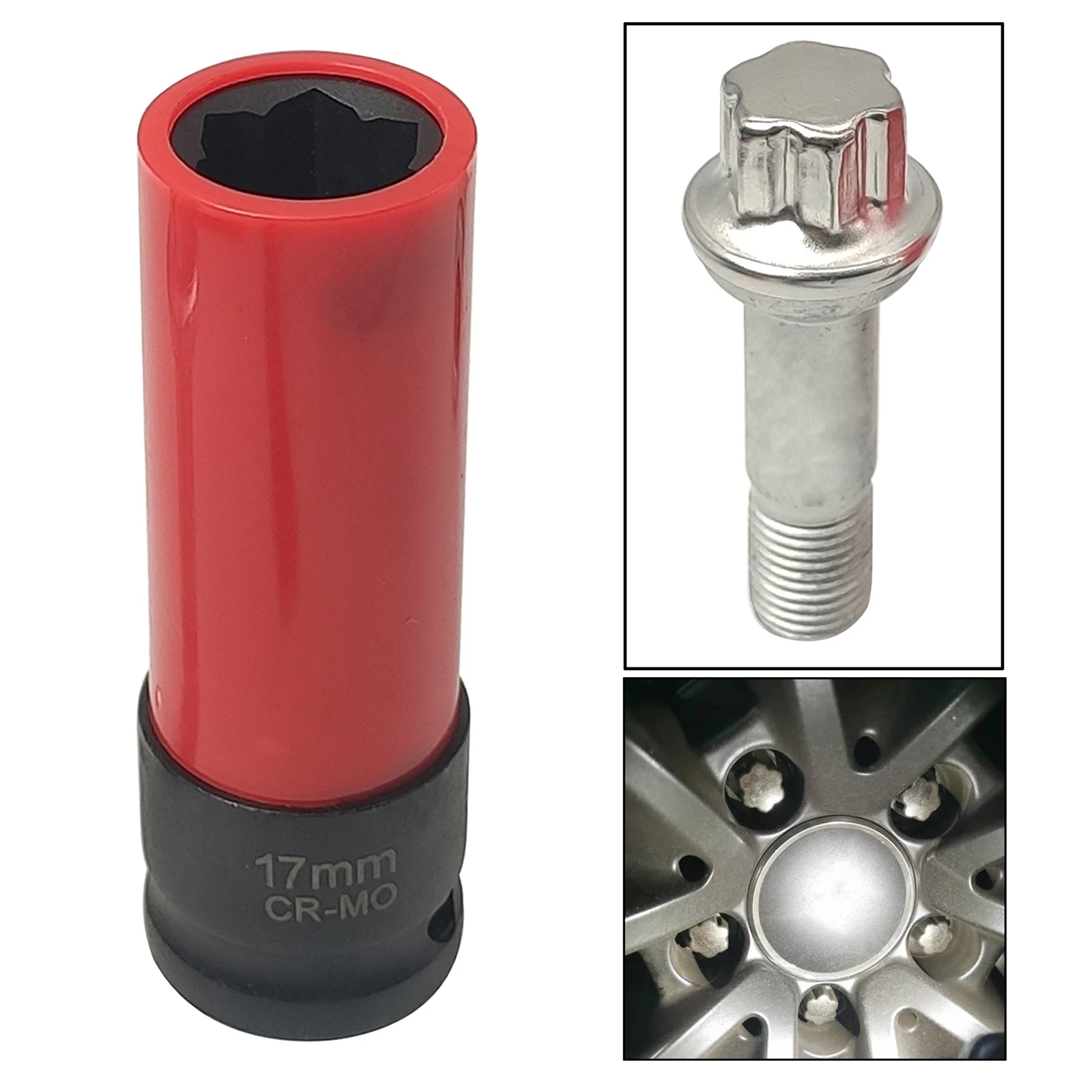 

2xWheel Lock Nut Removal Socket for S Series