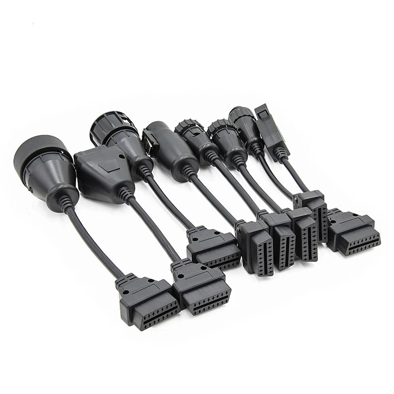 Полный комплект 8 шт. автомобильных кабелей кабели для грузовиков CDP ds150E vd tcs cdp pro