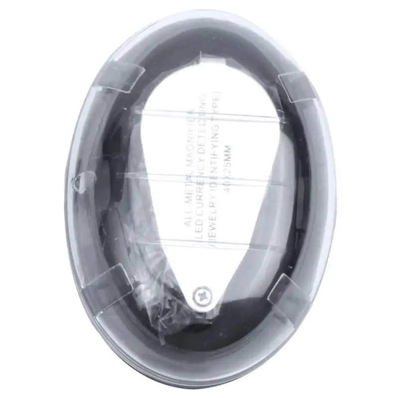 

40x LED Pocket Magnifier Jeweller Eye Glass Loop Lens Magnifying Loupe UV Light