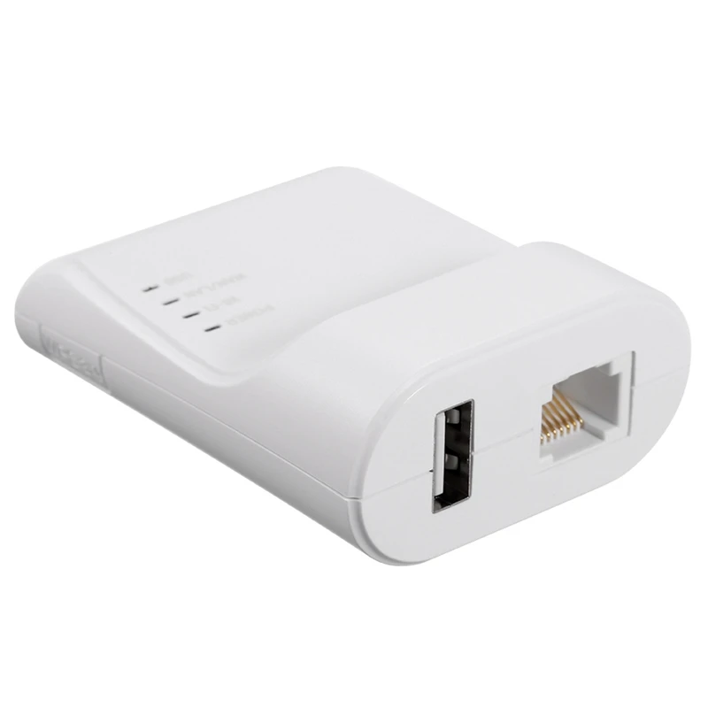 Wi-Fi Ethernet Usb Printe сервер адаптер автоматическое подключение по и 100 м Lan для принтера