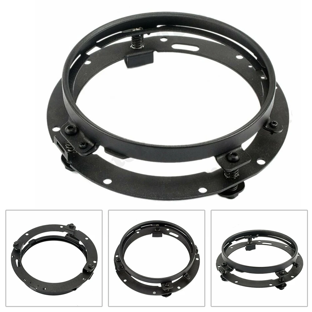 

Cradle Headlight Bracket Stainless steel Mounting Replacement Ring Round