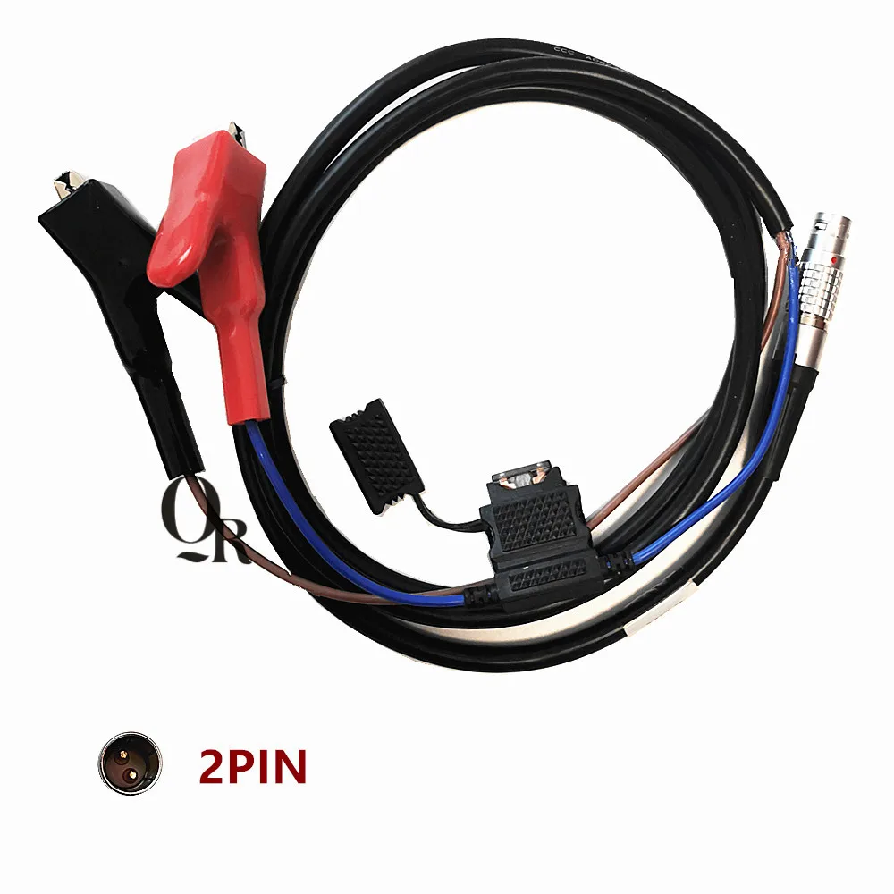 Brandnew Trimmark 3 MK3 радиокабель питания совместимый Trimble 1 8 м 2-PIN + крокодиловый зажим -