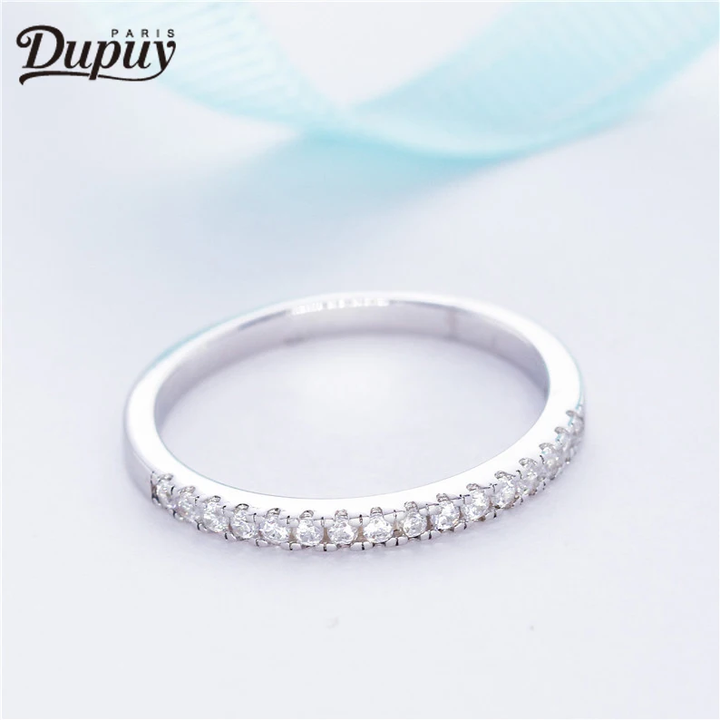 Женское Обручальное Кольцо DUPUY кольцо из стерлингового серебра с фианитом и