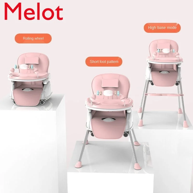 Beste Baby Eetkamerstoel Opvouwbare Kind Eten Draagbare Kinderstoel Multifunctionele Eettafel En Stoel Seat