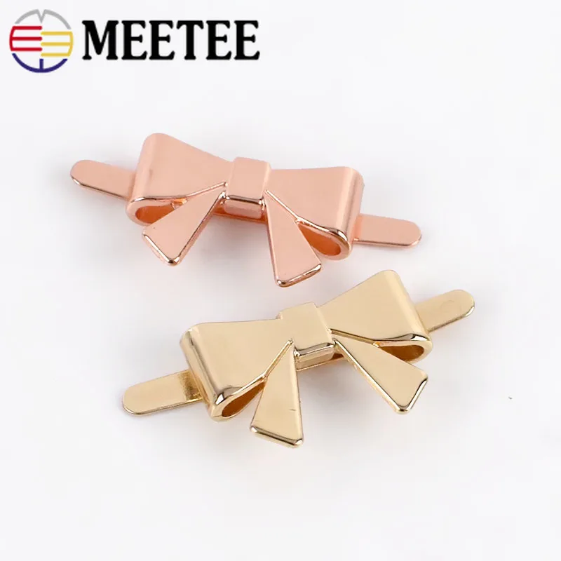 10 шт 25 мм с бантом металлические пряжки для обуви сумка вещей аксессуаров