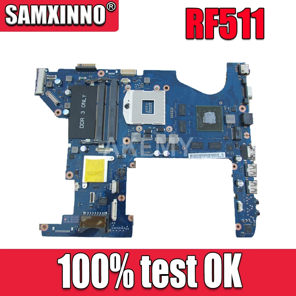 SAMXINNO для Samsung RF511 материнская плата ноутбука BA92 08160A 08160B 100% протестированная