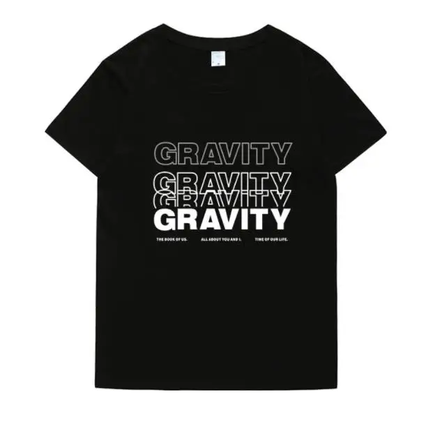 Kpop day6 футболка с круглым вырезом и принтом world tour gravity летняя короткими рукавами в