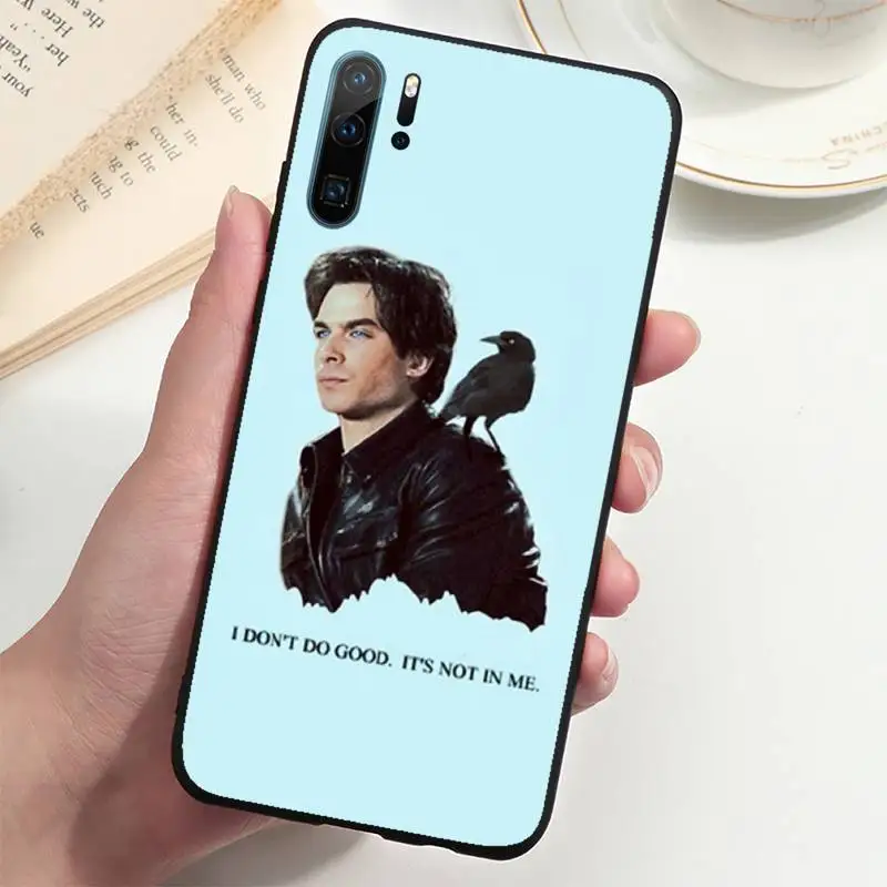 

The Vampire Diaries Stefan Damon Phone Case For Huawei P20 P30 P40 lite Pro P Smart 2019 Mate 10 20 Lite Pro Nova 5t