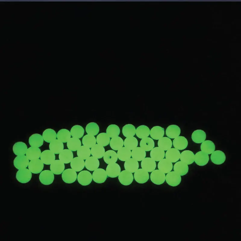 100pc/bag Fishing Floats Beads Luminous Light Glowing Balls For Night Plastic 6/8/10mm Bass Bait Lure | Спорт и развлечения