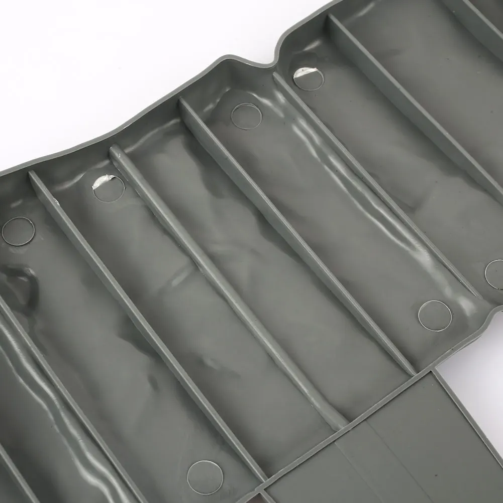 Садовый забор ограждение для сада практичное украшение красивый серый пластик 22