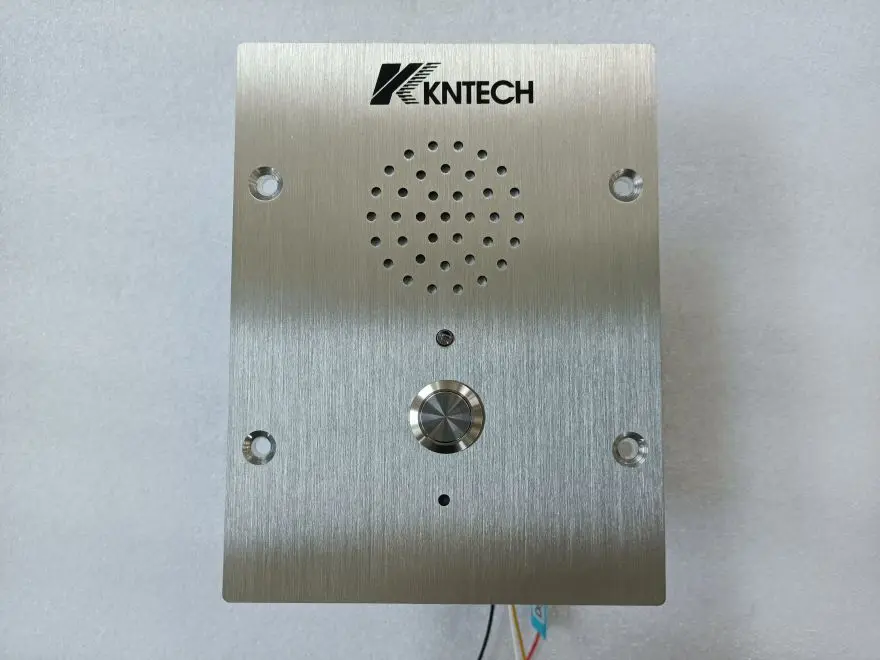 knzd 11 analog kntech sus304 waterproof intercoms sos emergency telephone hotline 1 button elevator phone handsfree outdoor free global shipping