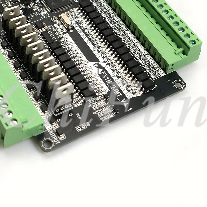 ПЛК промышленная плата управления FX1N 24MT DC24V 0.7A 14 ввода/10 Выход 2 way 100K с импульсным