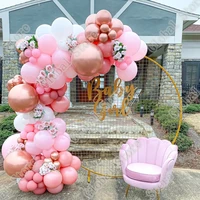 104pcs maca pink gold white party decorations ballon decoration balloon arch latex balloons other birthday party decorations