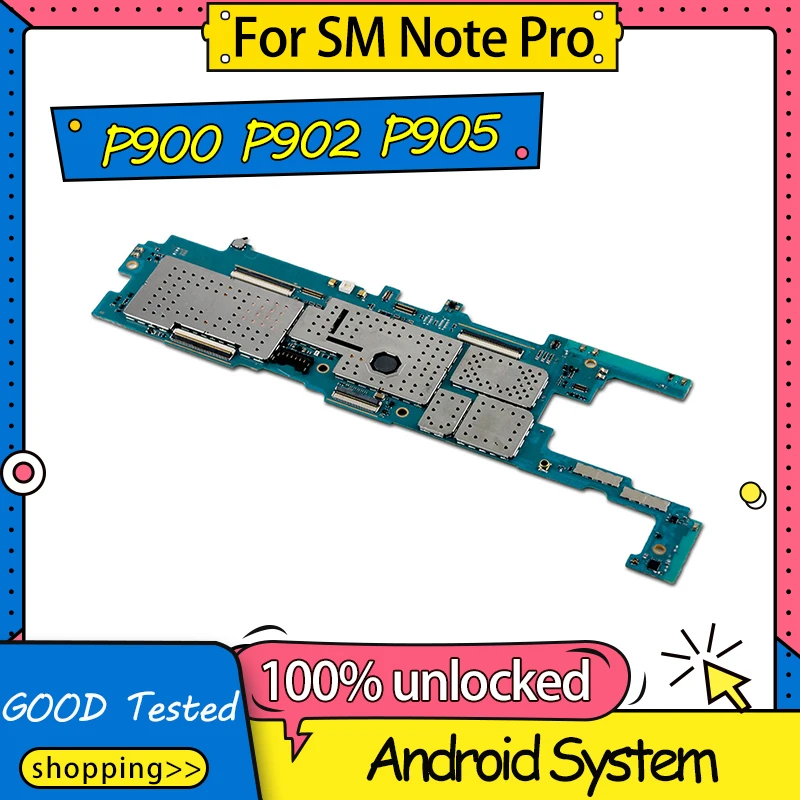 Для samsung Galaxy Note Pro 12 2 P900 P901 P905 материнская плата с поддержкой Android разблокированная