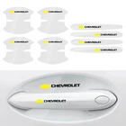 Наклейка на дверную ручку автомобиля, 8 шт., невидимая пленка из ТПУ Для Chevrolet Equinox Silverado Trailblazer Bolt Cruze Captiva Spark Tahoe Z71