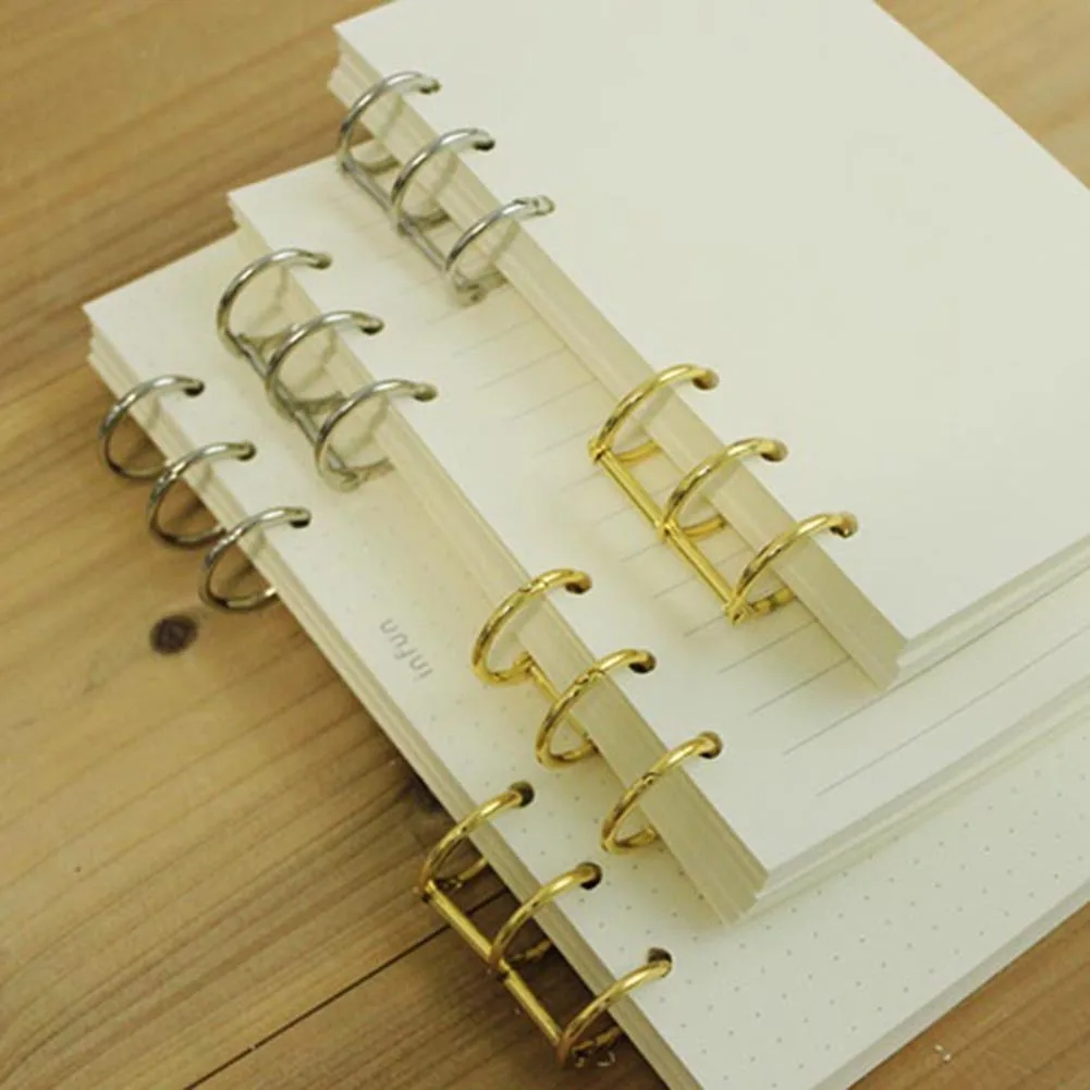 1 шт. A5 A6 кольцо для хранения альбомов записных книг и скрапбукинга с листьями