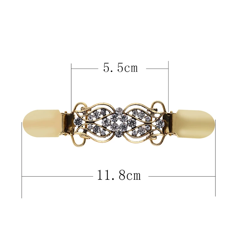 Внтэйдж свитер кардиган зажимы Хранитель мода шаль утка пряжки с зажимом одежда