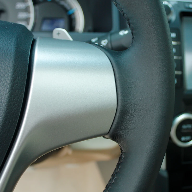 Оплетка на руль автомобиля из натуральной кожи наппа с подогревом для Toyota Camry 2012