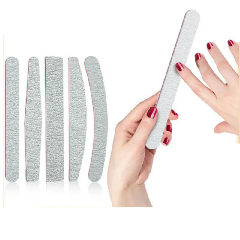 

Пилка для ногтей двусторонняя с песочным напылением, 100/180