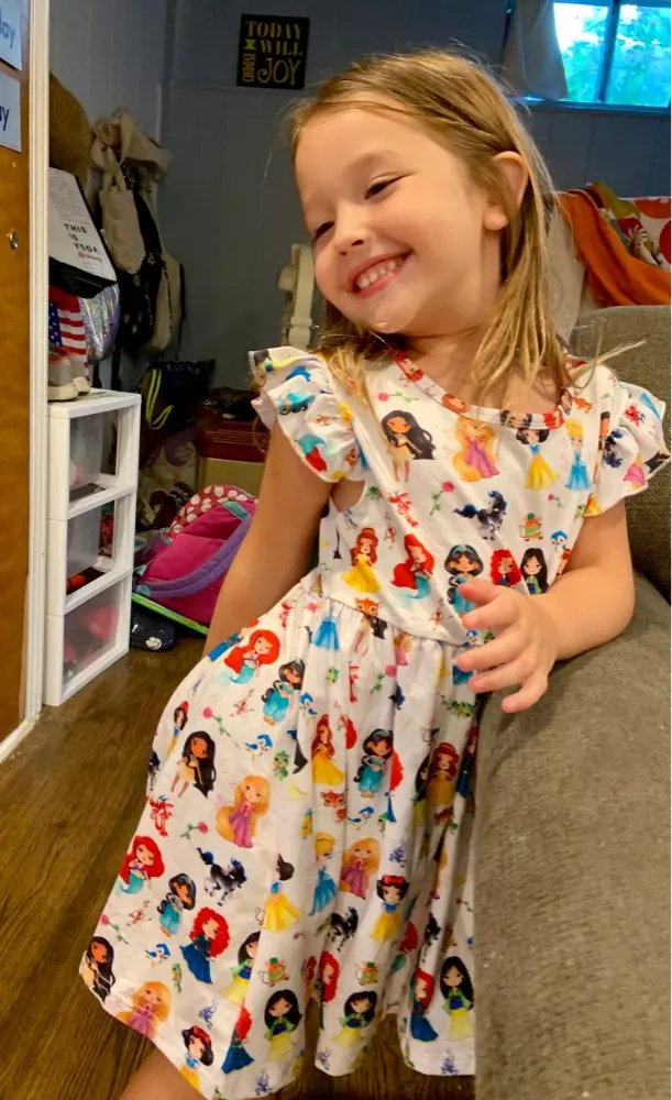 Children Grils Summer Dress Clothing Toddler Princess White Kids Cute Short Sleeve Milksilk Boutique | Детская одежда и обувь