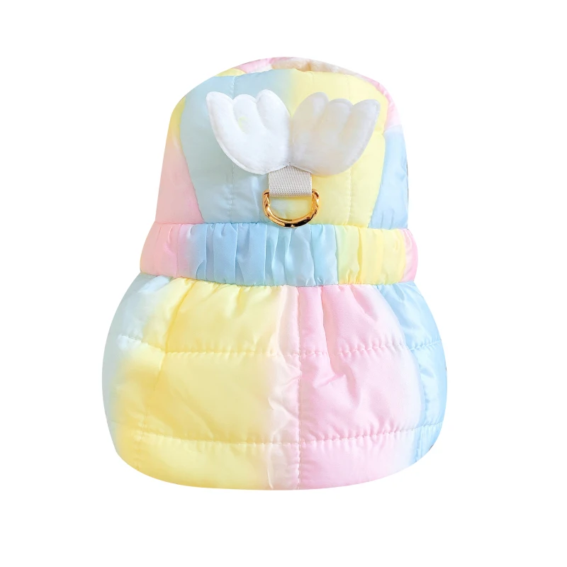 

XS Cute Girl Dog Dress Winter Cat Puppy Clothes Harness Skirt Chihuahua Yorkshire Pomeranian Shih Tzu Poodle Bichon Pet Clothing