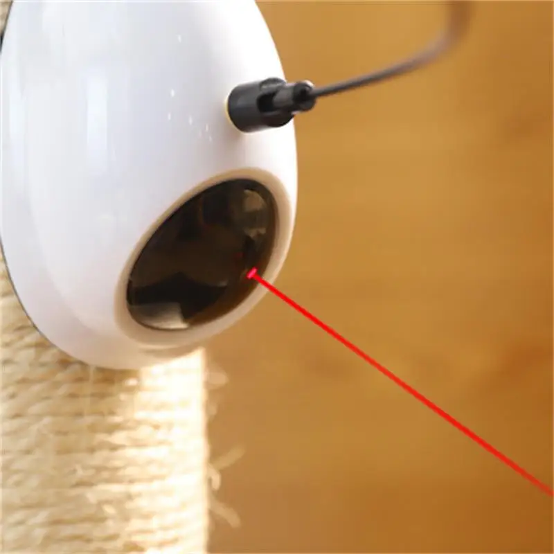 

Pet Toy Mouse Laser Toy Double-Effect Electric Cat Toy Feather Rotating Wheel Funny Cat Stick Cat Toy Electric Funny Cat Toy